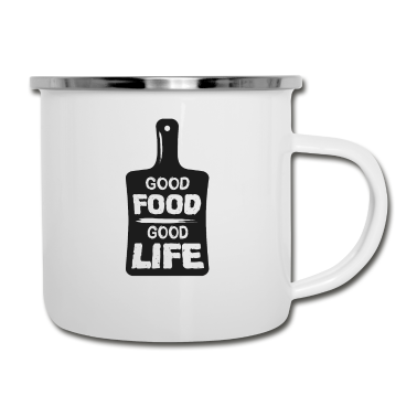 Kochen Emaille Tasse - Kochen