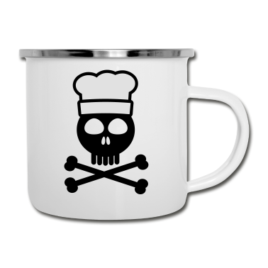 Kochen Emaille Tasse - Koch