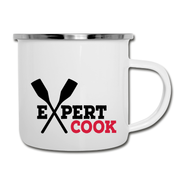 Kochen Emaille Tasse - Koch