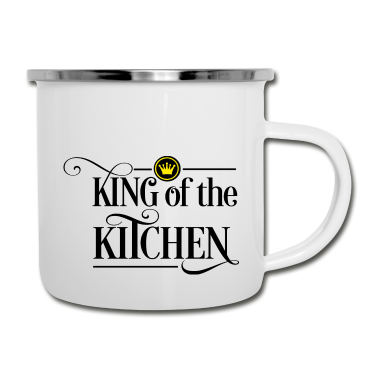 Kochen Emaille Tasse - Koch