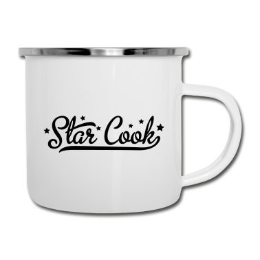 Kochen Emaille Tasse - Koch