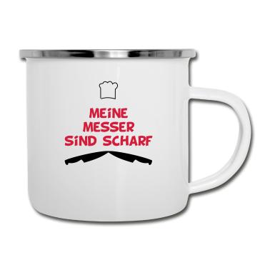 Kochen Emaille Tasse - kochen