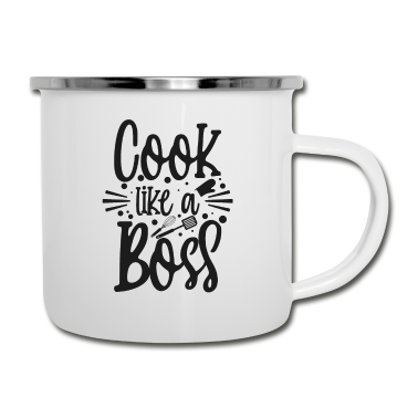 Kochen Emaille Tasse - Kochen