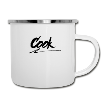 Kochen Emaille Tasse - Kochen