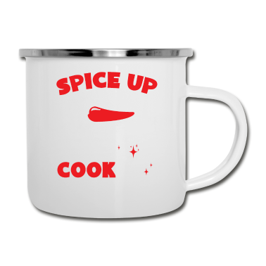 Kochen Emaille Tasse - Kochen