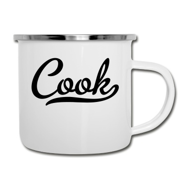 Kochen Emaille Tasse - Koch