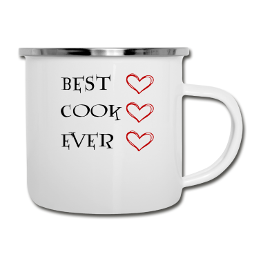 Kochen Emaille Tasse - Kochen