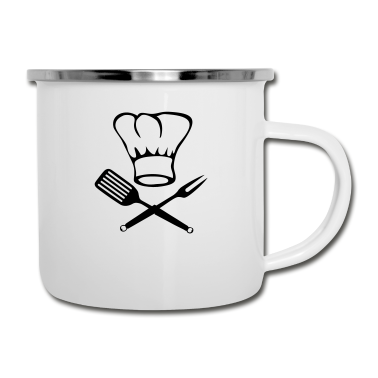 Kochen Emaille Tasse - Kochen
