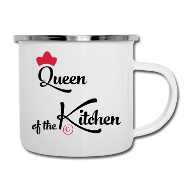 Kochen Emaille Tasse - Kochen