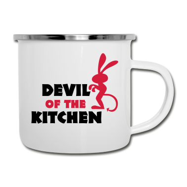 Kochen Emaille Tasse - Koch