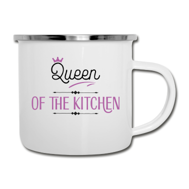 Kochen Emaille Tasse - Kochen