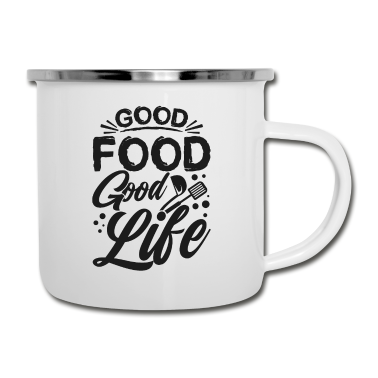 Kochen Emaille Tasse - Kochen