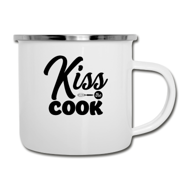 Kochen Emaille Tasse - Koch
