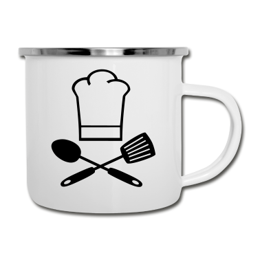 Kochen Emaille Tasse - Kochen