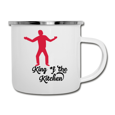 Kochen Emaille Tasse - kochen