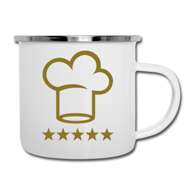 Kochen Emaille Tasse - Koch