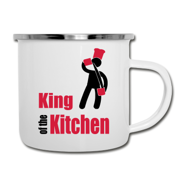 Kochen Emaille Tasse - Kochen
