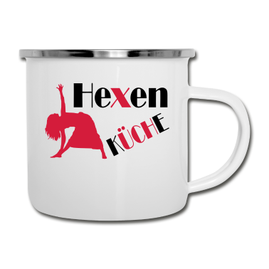 Kochen Emaille Tasse - Kochen