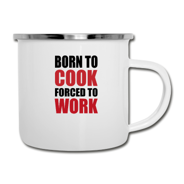 Kochen Emaille Tasse - Kochen