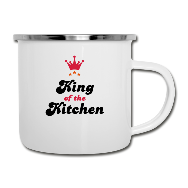 Kochen Emaille Tasse - kochen