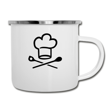 Kochen Emaille Tasse - Koch