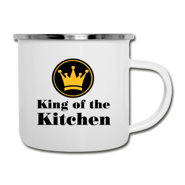 Kochen Emaille Tasse - Koch