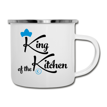 Kochen Emaille Tasse - Koch