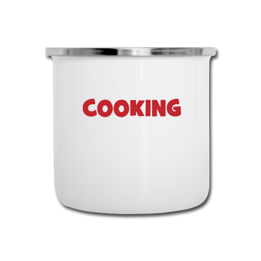 Kochen Emaille Tasse - Kochen