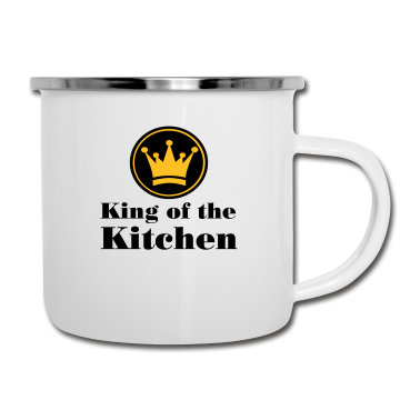 Kochen Emaille Tasse - Koch