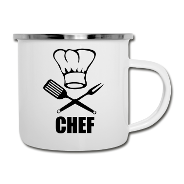 Kochen Emaille Tasse - Kochen