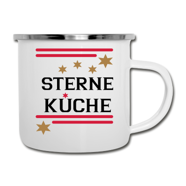 Kochen Emaille Tasse - kochen