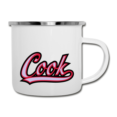 Kochen Emaille Tasse - Koch