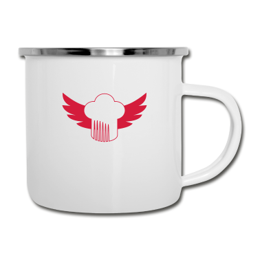 Kochen Emaille Tasse - Koch