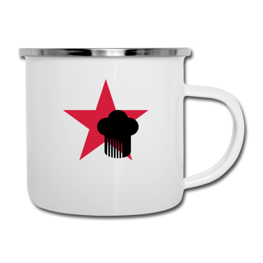 Kochen Emaille Tasse - Koch