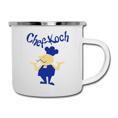 Kochen Emaille Tasse - kochen