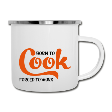 Kochen Emaille Tasse - kochen