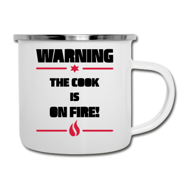 Kochen Emaille Tasse - kochen