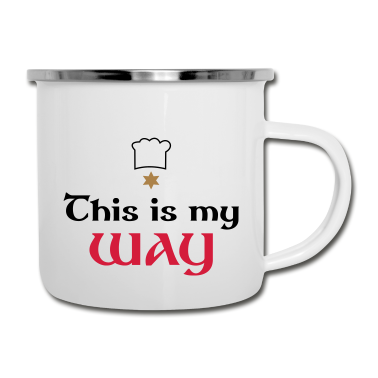 Kochen Emaille Tasse - kochen