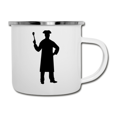 Kochen Emaille Tasse - Koch