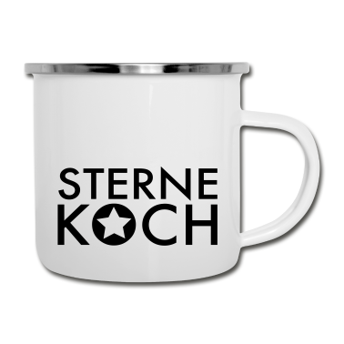 Kochen Emaille Tasse - Koch