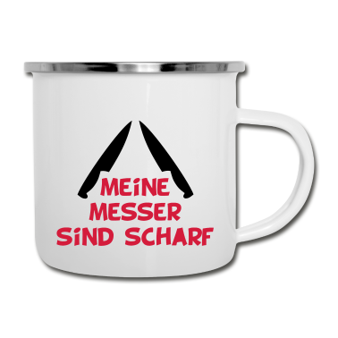 Kochen Emaille Tasse - kochen