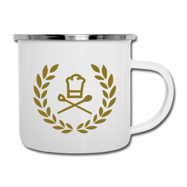 Kochen Emaille Tasse - Kochen