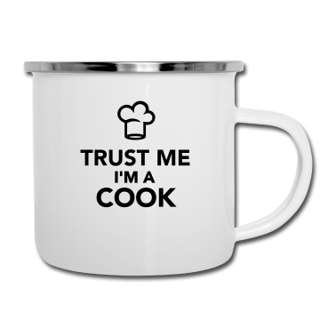 Kochen Emaille Tasse - Koch