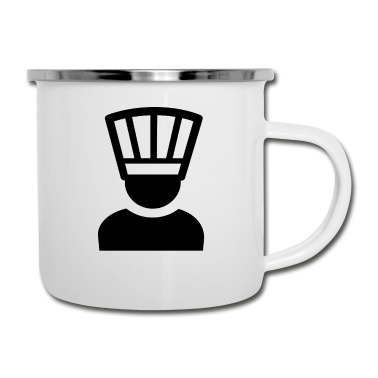 Kochen Emaille Tasse - Koch