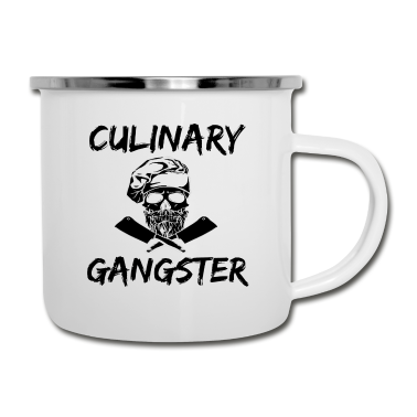 Kochen Emaille Tasse - Koch