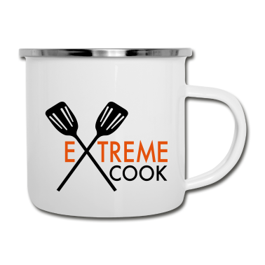 Kochen Emaille Tasse - Koch