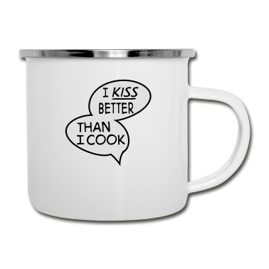 Kochen Emaille Tasse - Kochen