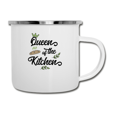 Kochen Emaille Tasse - Kochen