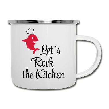 Kochen Emaille Tasse - kochen