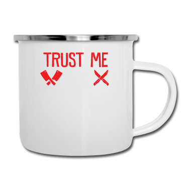 Kochen Emaille Tasse - Kochen